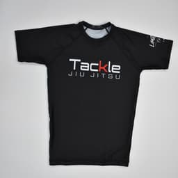 Image for Classic Black Rashguard - Short Sleeve