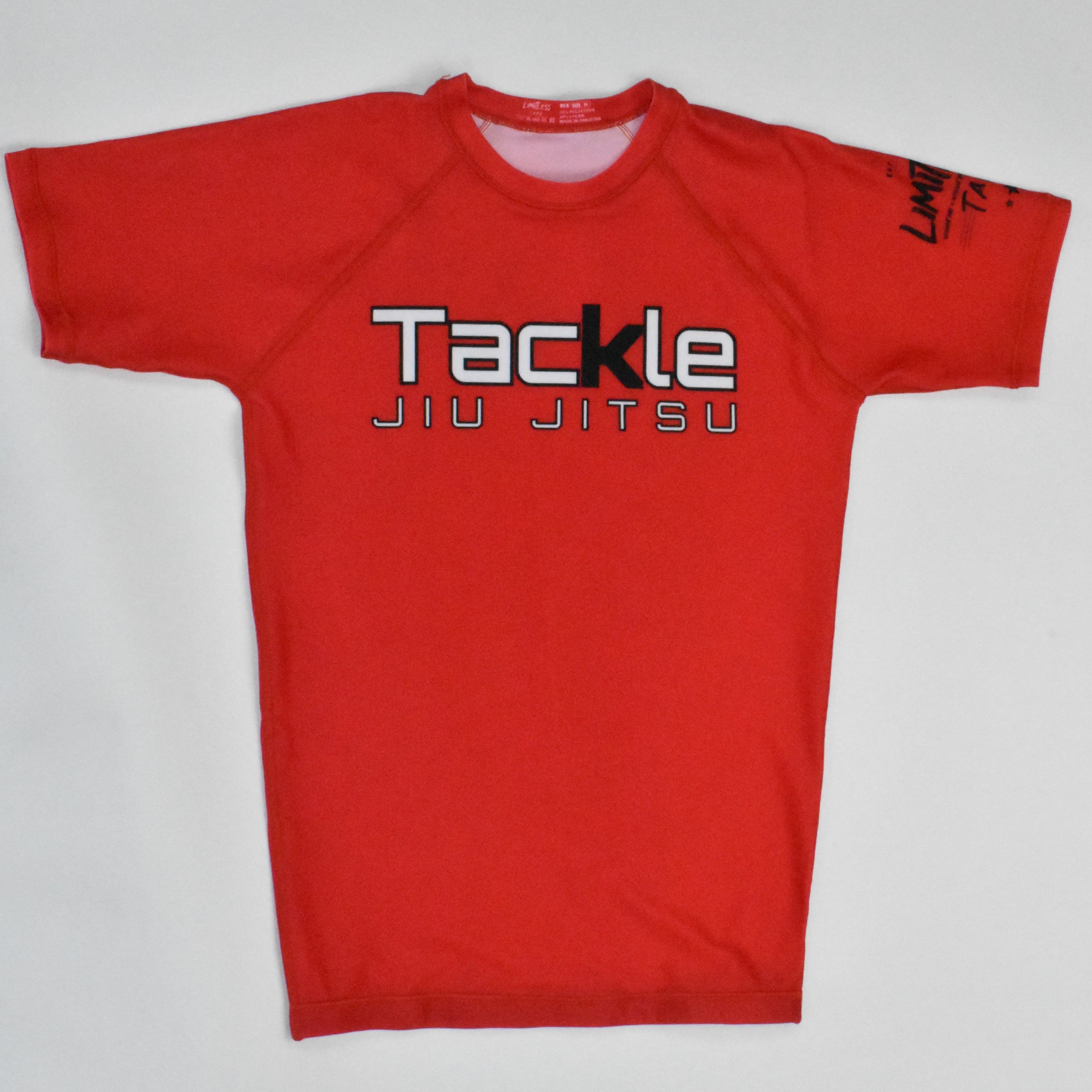 Image of Red Short Sleeve Rashguard
