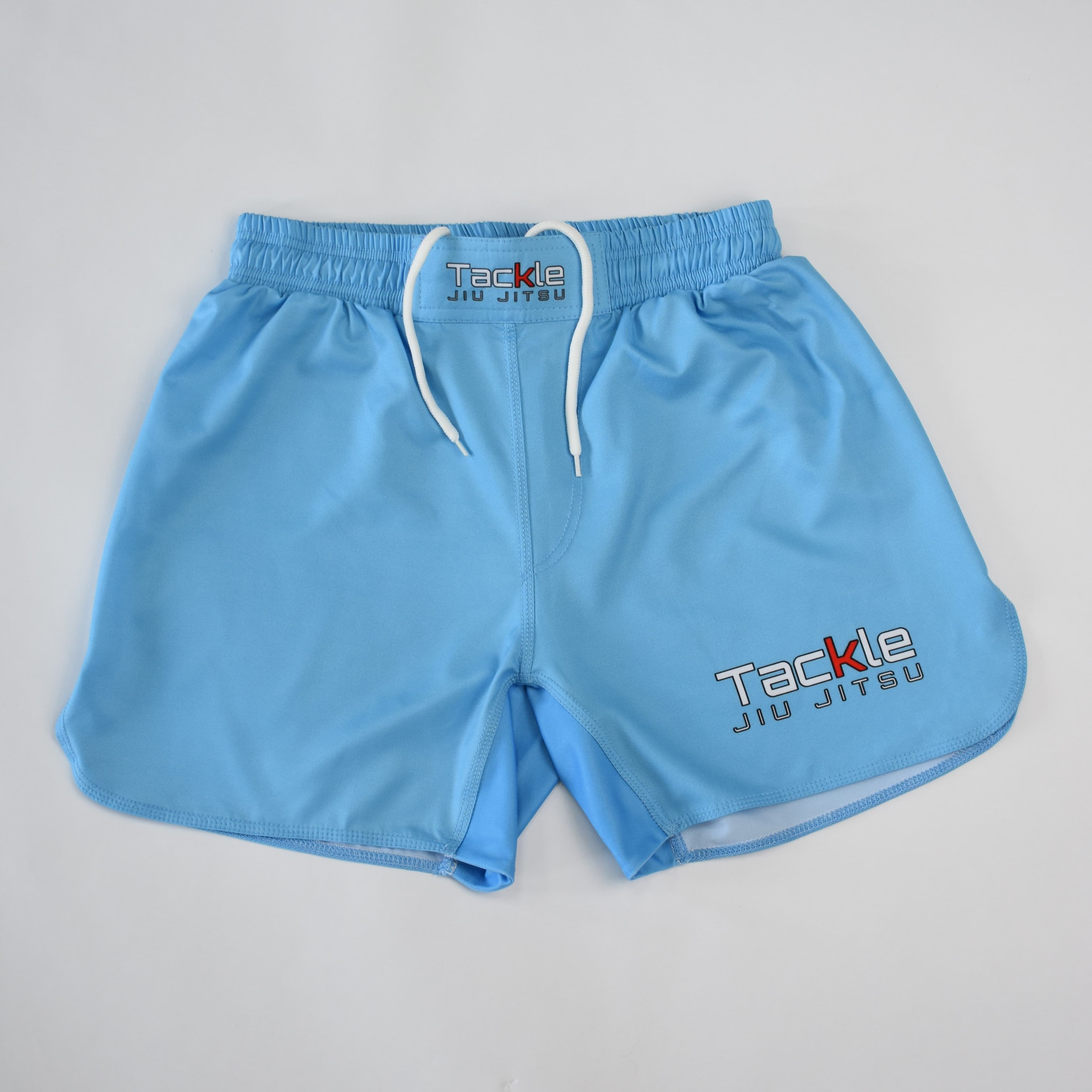Image of Baby Blue Tackle No Gi Shorts