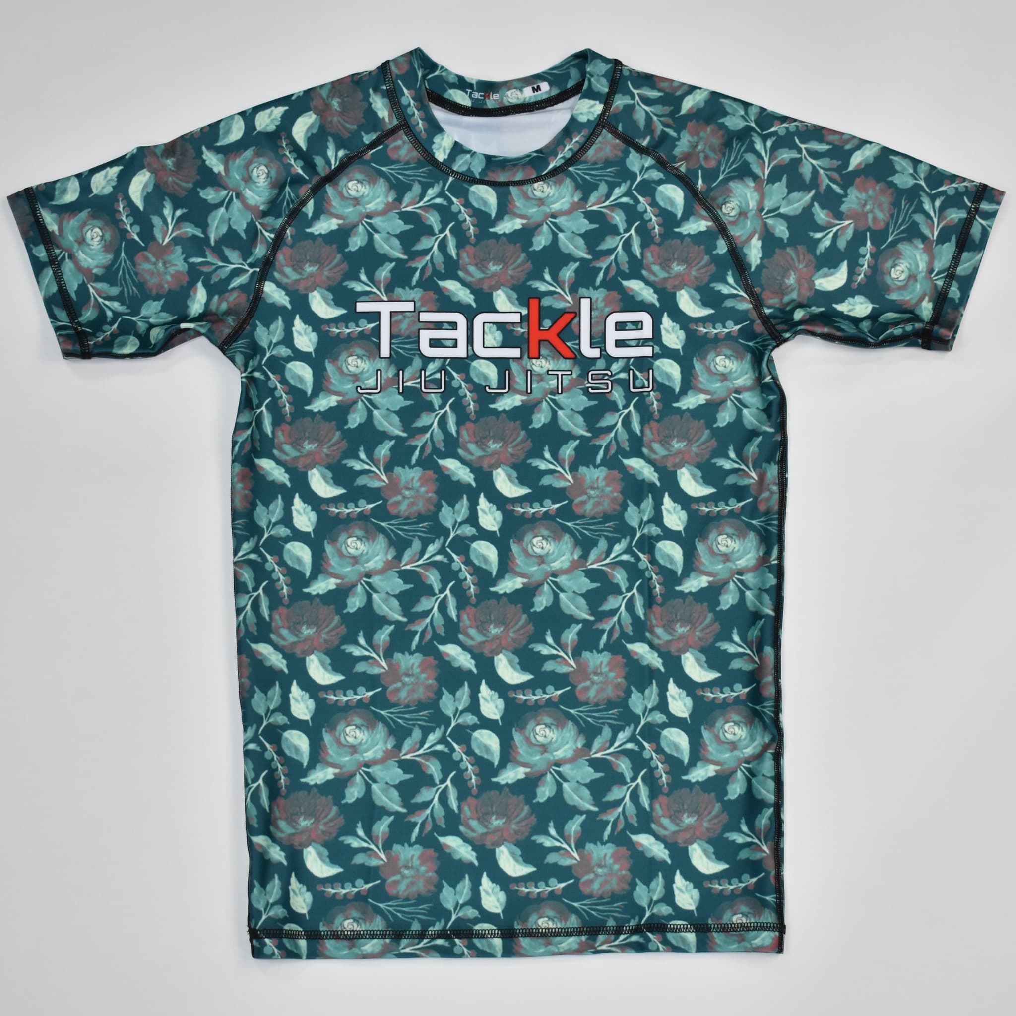 Image for Green Floral Rashguard